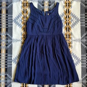 Navy Blue Skater Dress